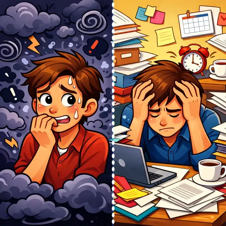 تفاوت استرس و اضطراب چیست؟